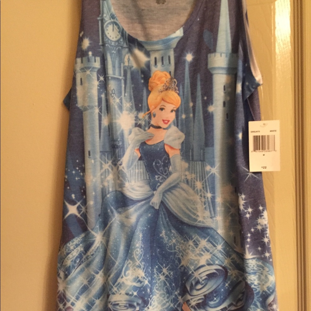 Brand new Disney Cinderella tank top